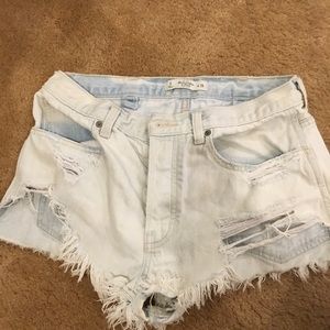 Lightly worn abercrombie and fitch  shorts.